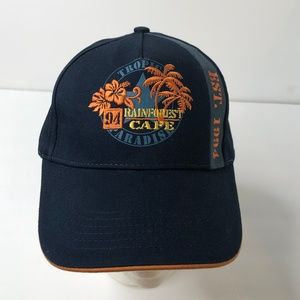 RAINFOREST CAFE - Tropical Paradise Hat Strapback